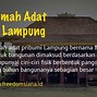 Rumah Provinsi Lampung